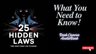 They Don’t Want You to Know These 25 Universal Laws | Audiobook