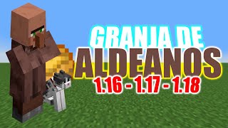 Granja de Aldeanos [LA MEJOR] - Tutorial Minecraft 1.19.+ 1.18.+ 1.17.+ Java y Bedrock