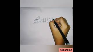 Calligraphy and Hand Lettering Inspirational Quotes | English Calligraphy tutorial |