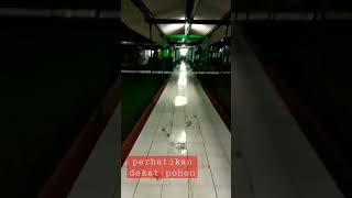 penampakan hantu dekat di lorong rumah sakit