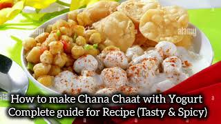 Chatpati Recipe | Dahi Chana Chaat Recipe | Tasty Desi Recipes by sparkling stars