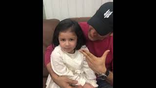 Ms Dhoni Masti with her daughter