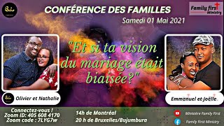 Conférence : Et si ta vision du mariage était biaisée?  Avec Oliver et Nathalie