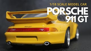 Porsche 911 GT | UT 1/18 Scale diecast metal car Model | Up to Scale