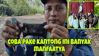 Kantong tas burung yang jarang di gunakan