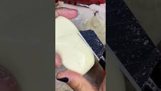 Cutting dry soap 🔪🤍🎶