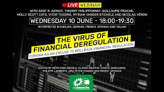 Webinar "The Virus of Financial Deregulation"