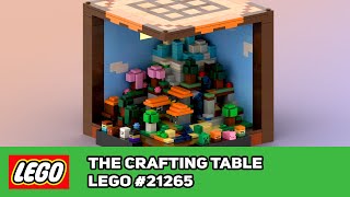 LEGO Minecraft 21265 - The Crafting Table 🧱 Speed Building | Craft Your World! 🌍