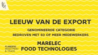 Leeuw van de Export 2019: genomineerde MARELEC Food Technologies