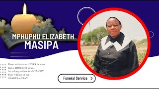 Mphuphu Elizabeth Masipa Funeral Service