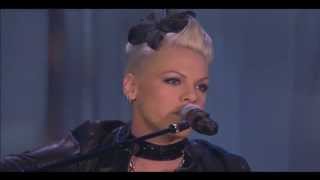 P!nk - I dont believe you live on Oprah moment [HQ]