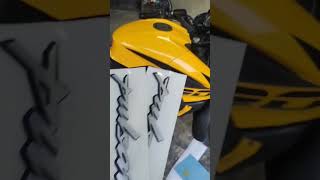 ns 200 yellow color re-paint