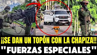 TOPÓN CON FUERZAS ESPECIALES DE MÉXICO EN CULIACÁN