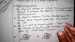 Magnetism and electromagnetism Chapter 14 Physics Class 12