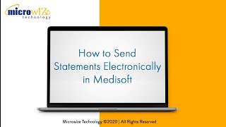 How to Send Statements Electronically in Medisoft - Medisoft Training