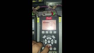 danfoss motor thermostat A11 error,#vfd ,#alarm