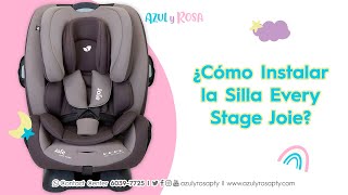 ¿Cómo instalar la silla de auto Joie Every Stage?