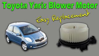 The 89G - Toyota Yaris Blower Motor & Cabin Filter Replacement 06-12 EASY DIY!