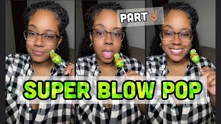 🍭 LOLLIPOP ASMR : 🍏 Epic Green Apple Blow Pop ASMR | Satisfying Sweet Tingles! 👅