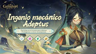 💎💥Ingenio mecánico Adeptus (Evento Web)💥💎| Genshin Impact