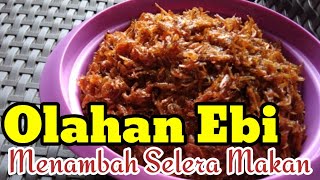 Cara mengolah ebi kering dengan saos asam manis