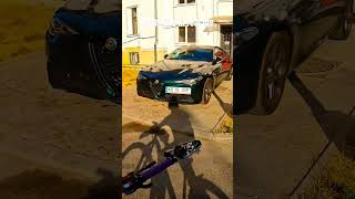 Batman loves Porsche Cayenne vs afla romeo 🩶🦅#gopro #bike #top #ktmracing #vlog #porsche #alfaromeo