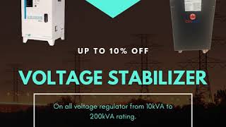 10% off on Servo Voltage stabilizer price in Dubai UAE 2