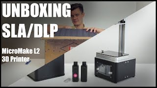 Unboxing the Micromake L2 SLA/DLP Resin 3D printer