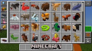 MAS DE +100 NUEVOS ANIMALES PARA MINECRAFT PE 1.21 BEDROCK - Mo Creatures Mod Minecraft PE 1.21 MCPE