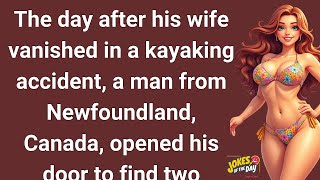 🤣 Funny Joke: 👉 The man's wife went missing on the lake 😂