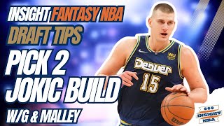 NBA Fantasy Basketball | Mock Draft From Pick 2 | Jokic Build