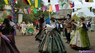 Michigan Renaissance Festival 2021: Village Festival Dance at The Maypole