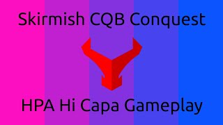 Hi Capa Gameplay at Skirmish Indoor CQB Nottingham Conquest Capture the Flag Pink Vs Blue