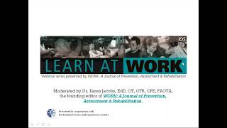 Learn at WORK - A Workplace Modified Duty Program for Employees in an Oncology Center