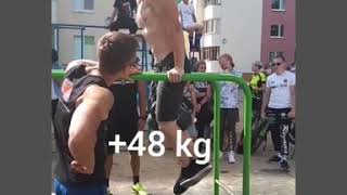 Record Dips +48 kg - 31 reps