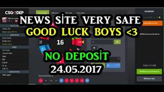 CSGO NEWS ROULETTE SİTE | ✪ NO DEPOSİT | FREE MONEY | 24.05.2017