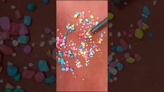 Marble Vaccum asmr 💕 Clean marble Clourful candys #shorts #asmr #viral @marblerun-asmr