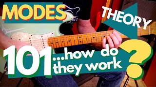 Major Scale Modes For Guitar