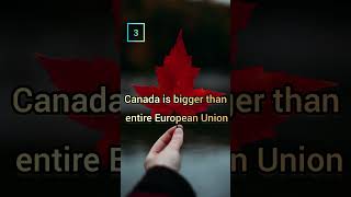 TOP 5 INTERESTING FACTS of CANADA #trending #viral #youtubeshorts #shorts #facts #interestingfacts