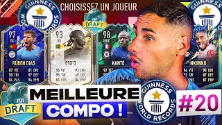 LA MEILLEURE COMPO !! WORLD RECORD DRAFT CHALLENGE #20 🤩 [FIFA 22]