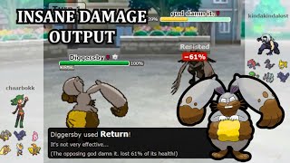 Choice Banded DIGGERSBY Is An Insane Breaker On Pokemon Showdown !!