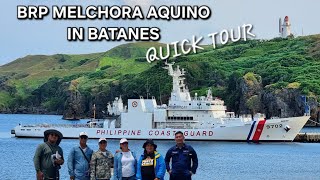 QUICK TOUR SA BRP MELCHORA AQUINO #batanes #brpmelchoraaquino #philippinecoastguard