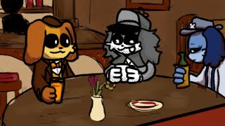 Catnap x DogDay  "Secret Sip " Poppy Playtime Chapter 3 Comic Dub 16+