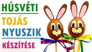 Bájos tojás nyuszi készítése | Húsvéti ötlet | Manó kuckó