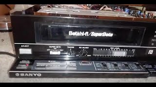 Review Of My Sanyo VCR 7250 SuperBeta Hi-Fi VCR (1,000 SUBSCRIBER SPECIAL)