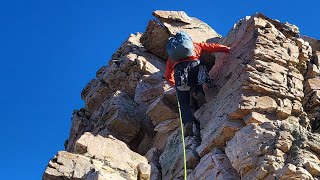 IFMGA Mountain Guide mentoring an apprentice guide. Learning this winter's ski mountaineering routes