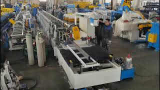 Racking step beam roll forming machine 86-15298417602