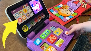 Fisher Price Pretend Laptop REVIEW (My 2 Year Old Son LOVES THIS!)