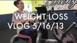 WEIGHT LOSS VLOG 5/16/13. Chest pains and maybe a break?