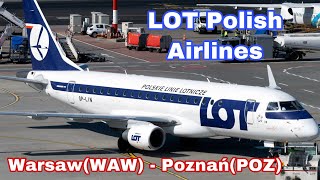 TRIPREPORT | LOT Polish Airlines (ECONOMY) | Embraer 170 | Warsaw (WAW) - Poznań (POZ)